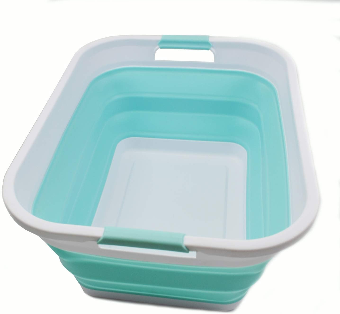 Collapsible Laundry Basket 41L | Foldable Storage Bin 015