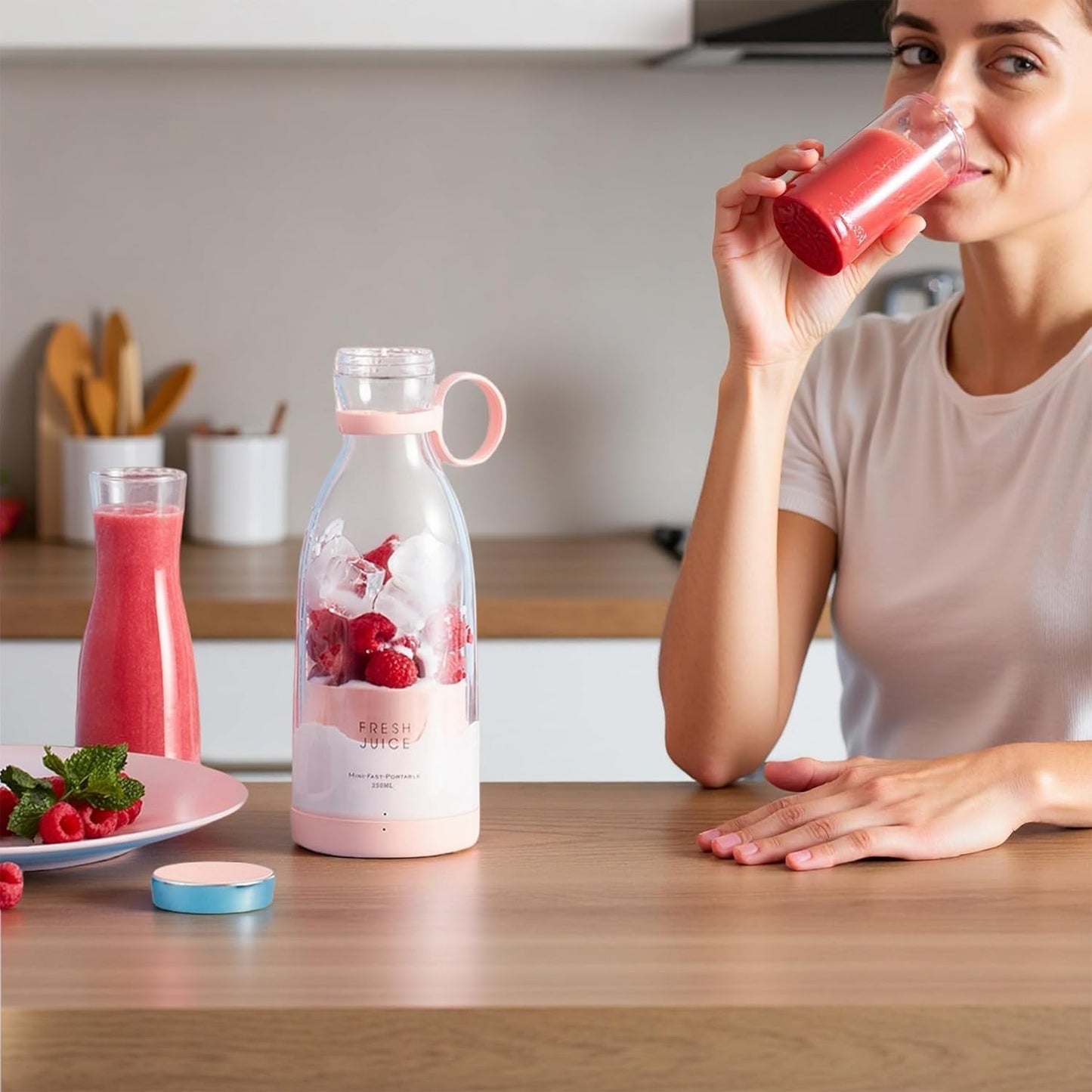 Portable Mini Blender – Smoothie Juicer Cup with USB Charging 007