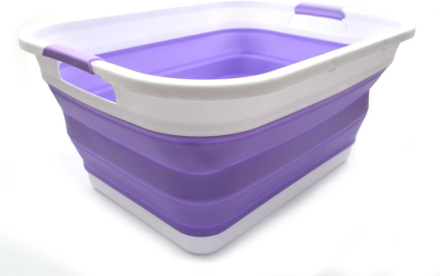 Collapsible Laundry Basket 41L | Foldable Storage Bin 015