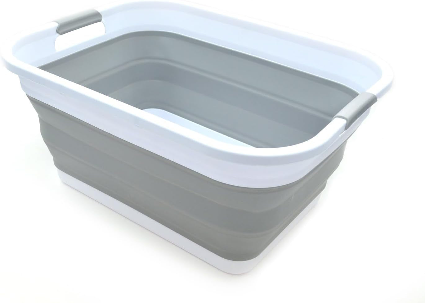 Collapsible Laundry Basket 41L | Foldable Storage Bin 015