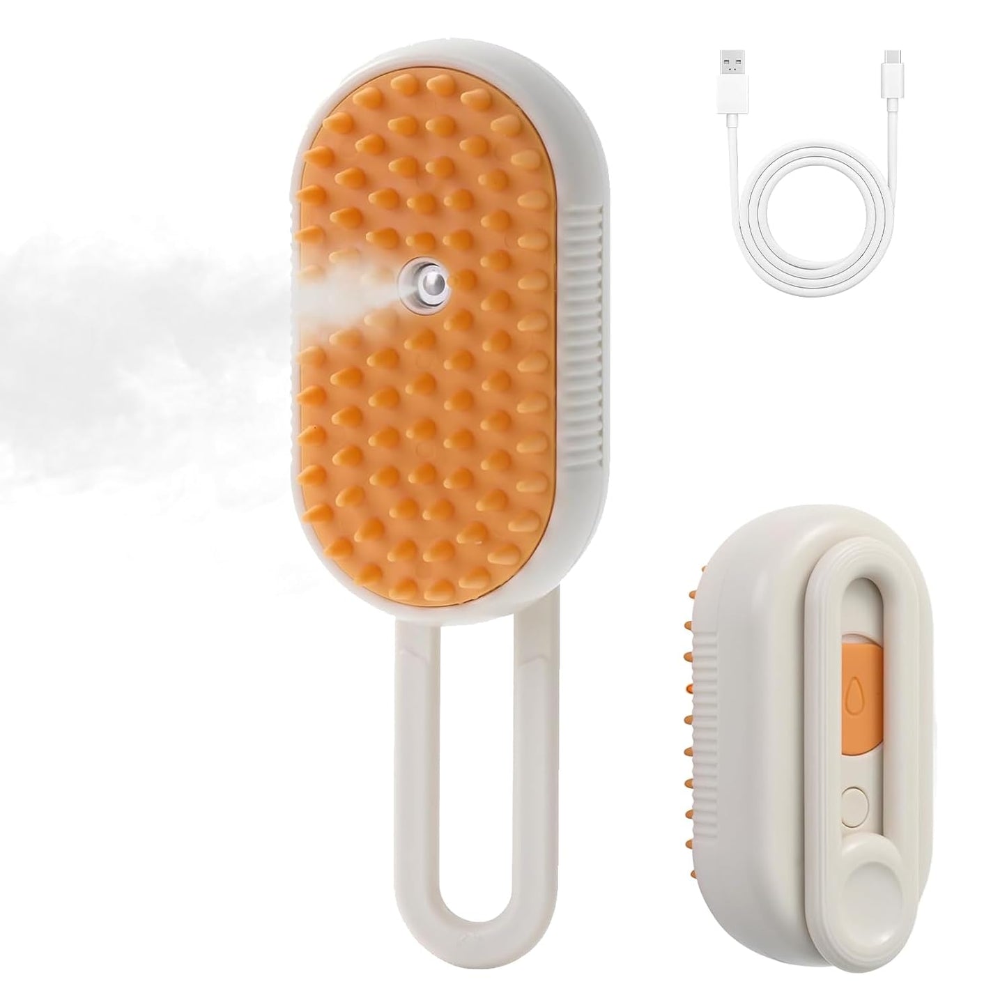 4 in 1 Cat Steam Brush – Rechargeable Pet Grooming Tool 004