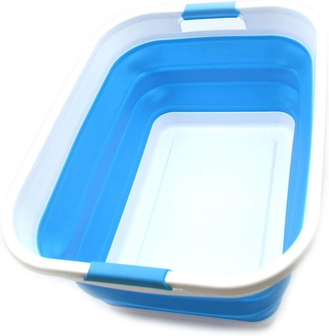 Collapsible Laundry Basket 41L | Foldable Storage Bin 015