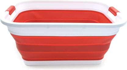 Collapsible Laundry Basket 41L | Foldable Storage Bin 015