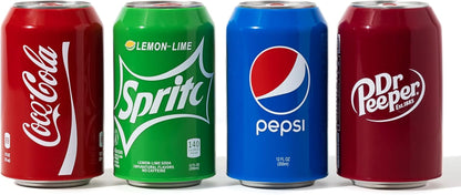 Silicone Can Covers 4 Pack | Soda Can Sleeve for 12oz Drinks, Reusable Hide Cover