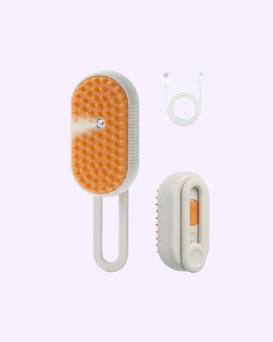 4 in 1 Cat Steam Brush – Rechargeable Pet Grooming Tool 004