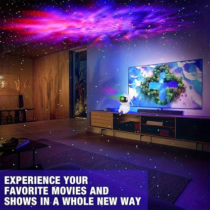 Astronaut Star Projector – Galaxy Light for Kids & Bedroom