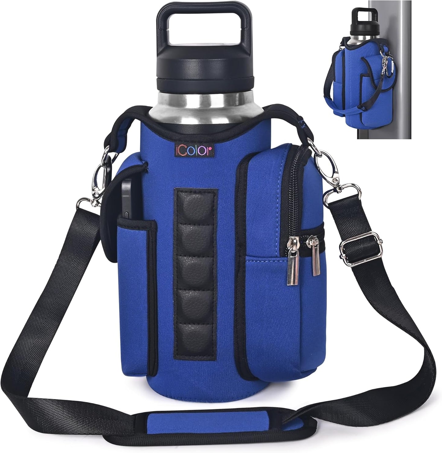 Magnetic Gym Bottle Bag | Water Carrier Holder 016