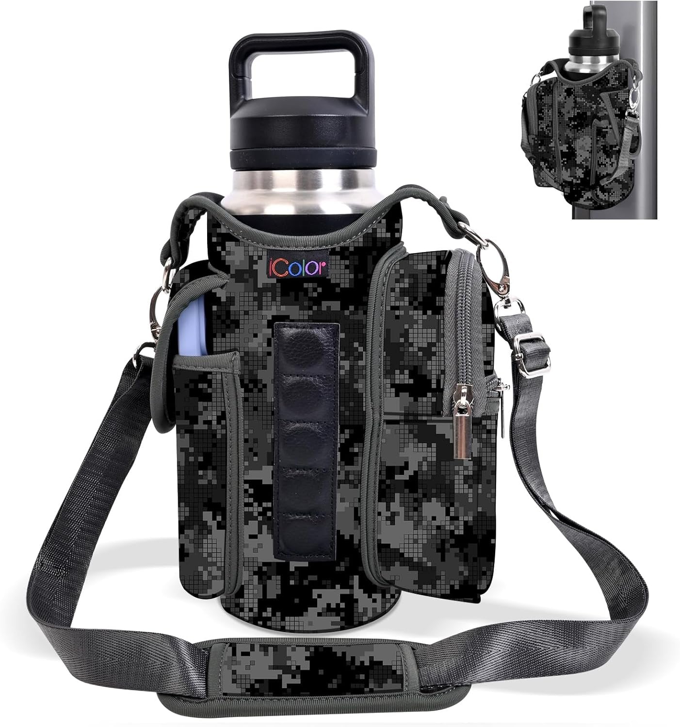 Magnetic Gym Bottle Bag | Water Carrier Holder 016