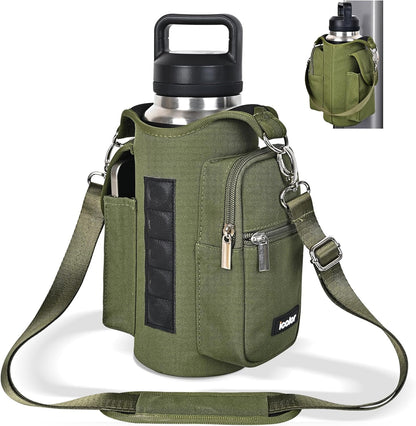 Magnetic Gym Bottle Bag | Water Carrier Holder 016