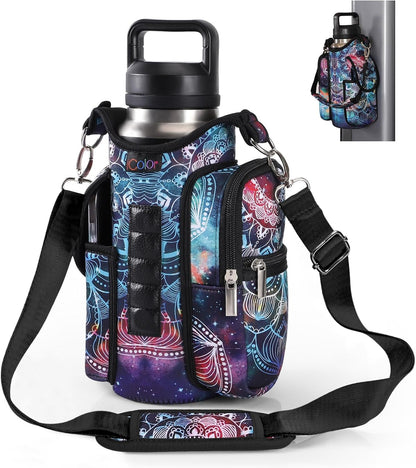 Magnetic Gym Bottle Bag | Water Carrier Holder 016