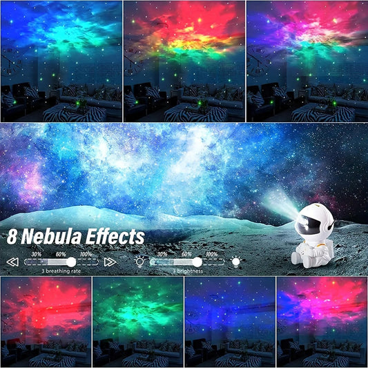 Astronaut Star Projector – Galaxy Light for Kids & Bedroom