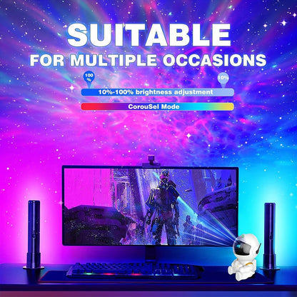 Astronaut Star Projector – Galaxy Light for Kids & Bedroom