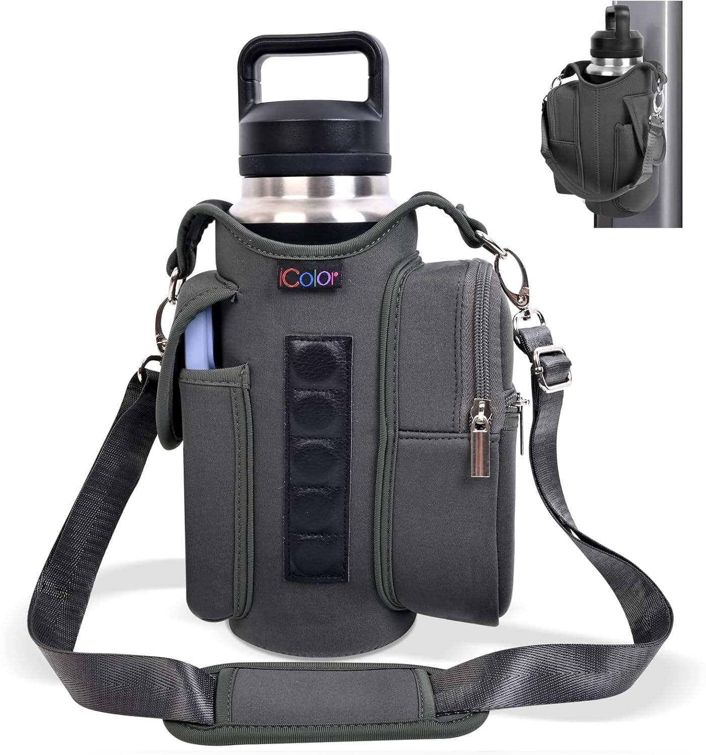 Magnetic Gym Bottle Bag | Water Carrier Holder 016
