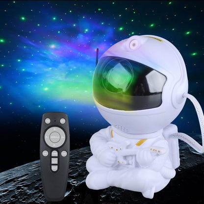 Astronaut Star Projector – Galaxy Light for Kids & Bedroom